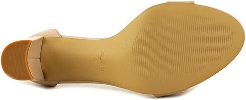 Nine West Women's Pruce Heeled Sandal, Clear/Barely Nude 118, 7 in Saudi Arabia