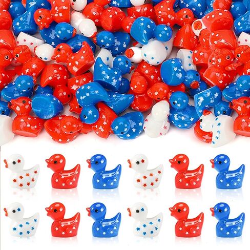 80Pcs Mini Valentines Resin Ducks,Small Little Valentine's Day Red Pink White Heart Tiny Resin Ducks Figures Bulk for Dollhouse Micro Landscape Decor Tabletop Display in Saudi Arabia