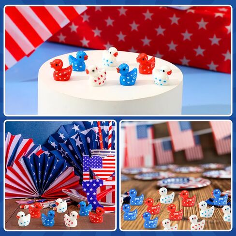 80Pcs Mini Valentines Resin Ducks,Small Little Valentine's Day Red Pink White Heart Tiny Resin Ducks Figures Bulk for Dollhouse Micro Landscape Decor Tabletop Display in Saudi Arabia