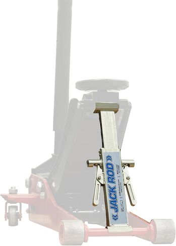 Jack Rod - Easy to Use Floor Jack Safety Tool. Rated for 3.5 Tons. Squeeze to Extend, Locks Automatically Squeeze to Remove. SUV, Truck, Car Jack NOT Included in Saudi Arabia