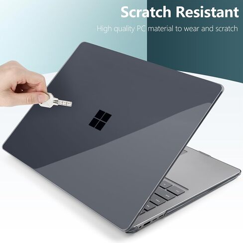 BatiAnda Matte Case لتثبيت Microsoft Surface المحمول Surface Surface Copilot+ PC 2024 الإصدار (7th Ed). in Saudi Arabia