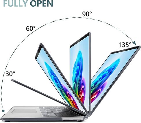 BatiAnda Matte Case لتثبيت Microsoft Surface المحمول Surface Surface Copilot+ PC 2024 الإصدار (7th Ed). in Saudi Arabia