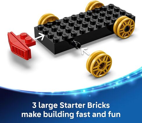 لعبة Lego Disney و Pixar’s Toy Story Celebration Train & RC Toddler Toddler Toy - Sensory and Play Play Building Toy for Preschool Boys and Girls ، Age 4+ - Disney Gift Idea for Mintives - 43264 in Saudi Arabia