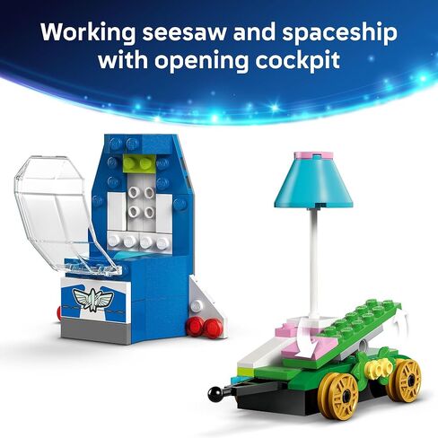 لعبة Lego Disney و Pixar’s Toy Story Celebration Train & RC Toddler Toddler Toy - Sensory and Play Play Building Toy for Preschool Boys and Girls ، Age 4+ - Disney Gift Idea for Mintives - 43264 in Saudi Arabia
