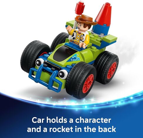 لعبة Lego Disney و Pixar’s Toy Story Celebration Train & RC Toddler Toddler Toy - Sensory and Play Play Building Toy for Preschool Boys and Girls ، Age 4+ - Disney Gift Idea for Mintives - 43264 in Saudi Arabia