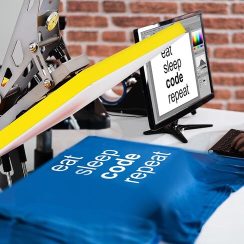 Heat Press Machine 16x24 Inch Slide Out Sublimation Presser Semi-Automatic Heating Printer with Magnetic Lock for T-Shirts, Hats Caps, 110v in Saudi Arabia