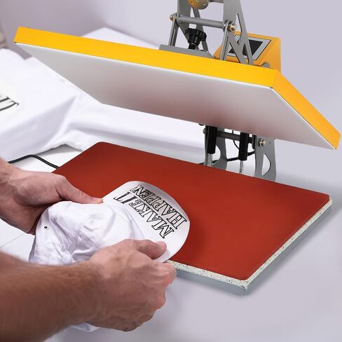 Heat Press Machine 16x24 Inch Slide Out Sublimation Presser Semi-Automatic Heating Printer with Magnetic Lock for T-Shirts, Hats Caps, 110v in Saudi Arabia