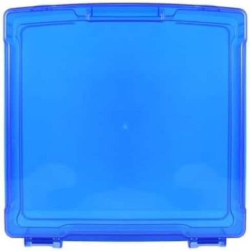 ببساطة مرتبة 12 "× 12" ورقة قصاصات الأزرق منظم متين مع إغلاق snap -shut للورق والمنصات والملحقات الحرفية - 1 حزمة in Kuwait