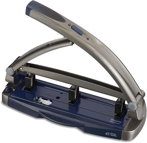 Staples 678950 20268/14824 One-Touch Adjustable 3-Hole Punch 40 Sheet Capacity in Saudi Arabia
