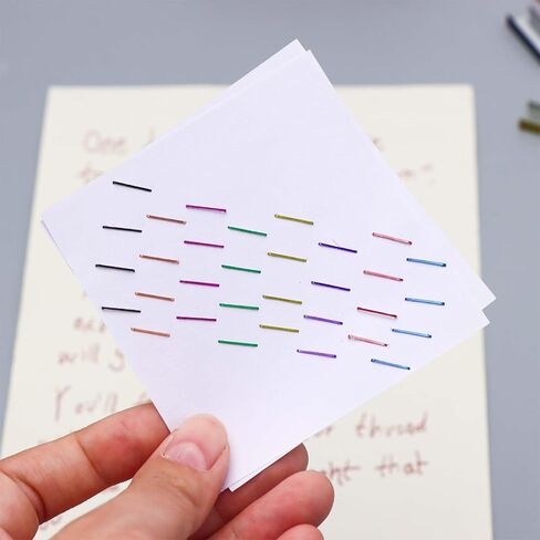 Mogoostry ملونة Staples 26/6 تعبئة Stapler القياسية ، 1/4 بوصة مربى الساق ، 1000pcs/حزمة (8 حزم 26/6 دبابيس المجموع) in Saudi Arabia