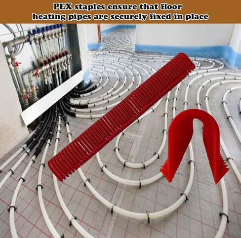 PEX Foamboard Stapler 1100 PCS Staple لـ Foamboard Stapler 1.65 ″ Staples for 1 ″ و 2 ″ Foam Board (Black) in Kuwait
