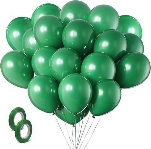 Balloons Assorted Colors Rainbow Decorations 100 Pack 12 inch Round Bright Latex Colorful Balloons for Birthday Baby Shower Wedding Party Birthday Decorations Supplies Arch Garland in Kuwait