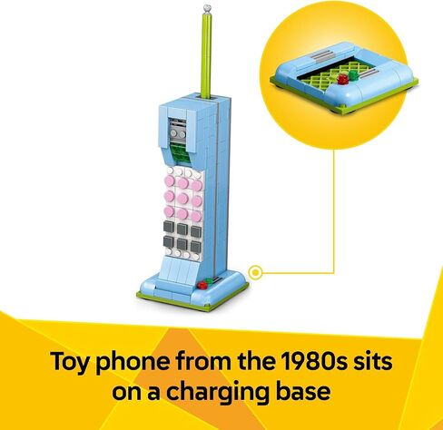 LEGO Creator 3 in 1 Retro Telephone Kids Toy - Home Decor for Bedroom or Kids Room - Building Toy and Learning Playset for Girls & Boys, Ages 8+ - Gift Idea for Birthdays or Special Occasions - 31174 in Saudi Arabia