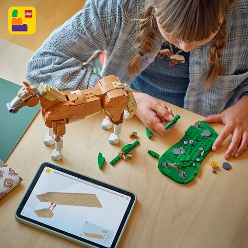 LEGO Creator 3 in 1 Beautiful Horse Building Toy for Kids - Building Blocks & Learning Toy for Girls & Boys, Ages 9+, Create a Horse, Bear, or Deer Toy with 1 Set - Gift for Birthdays - 31166 in Saudi Arabia