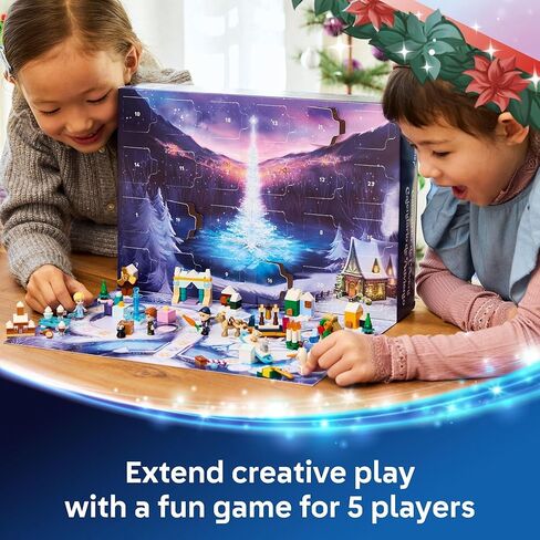 Lego Disney Frozen Advent Calendar 2025 Kids Toy - العد التنازلي العد التنازلي للبنين والبنات ، الأعمار 5+ - Ana & Elsa Minidolls والمفاجآت القابلة للبناء - ديزني الأميرة هدية لعيد الميلاد - 43273 in Saudi Arabia