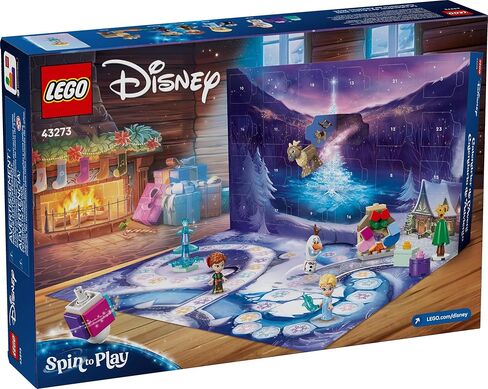 Lego Disney Frozen Advent Calendar 2025 Kids Toy - العد التنازلي العد التنازلي للبنين والبنات ، الأعمار 5+ - Ana & Elsa Minidolls والمفاجآت القابلة للبناء - ديزني الأميرة هدية لعيد الميلاد - 43273 in Saudi Arabia