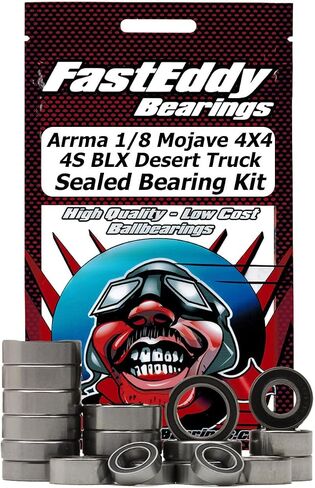 FastEddy Bearings Compatible with Arrma 1/8 Mojave 4X4 4S BLX Desert Truck RTR Sealed Bearing Kit in Saudi Arabia