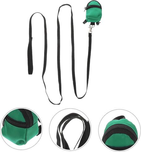 Happyyyami الملاحين Dragon Leash و Backpack تسخير الزواحف القابل للتعديل للاستكشاف في الهواء الطلق الحاملة السحلية المحمولة مع المقود للحيوانات الأليفة الصغيرة من السهل تنظيفها وراحة اللون الأخضر in Saudi Arabia
