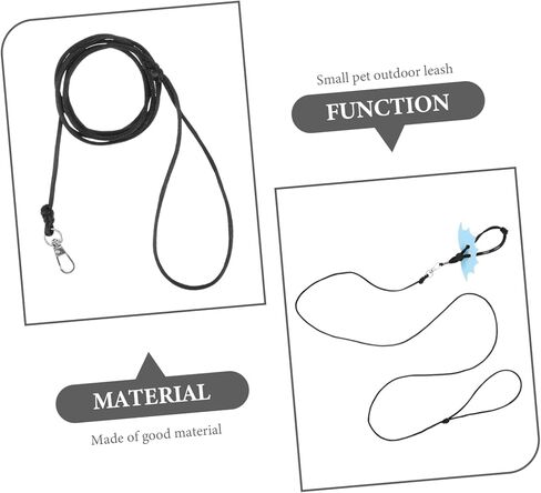 ERINGOGO 1 Set Adjustable Lizard Leash Harness Portable Outdoor Reptile Traction Rope for Bearded Dragons and Small Animals Durable Comfortable Fit for Adventures in Saudi Arabia