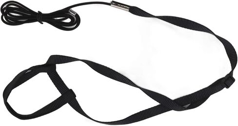Bird Harness Leash Adjustable Parrot Flying Rope Bite Proof Outdoor Training Traction Rope Nylon Webbing Elastic Aviator Harness with Metal Buckle for Cockatiel Conure (XL) in Saudi Arabia