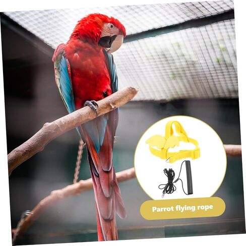 ERINGOGO 1 Set Pet Bird Flying Leash Kit Bird Harness for Training and Outdoor Fun for Parrots Easy to Wear and Secure in Saudi Arabia