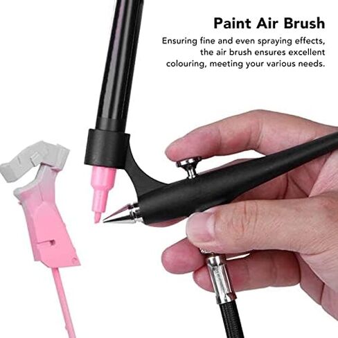 Marker Airbrush Sprayer Fine and Even Spraying Portable Marker Airbrush Model Coloring Tools with Adapter Connector in Saudi Arabia