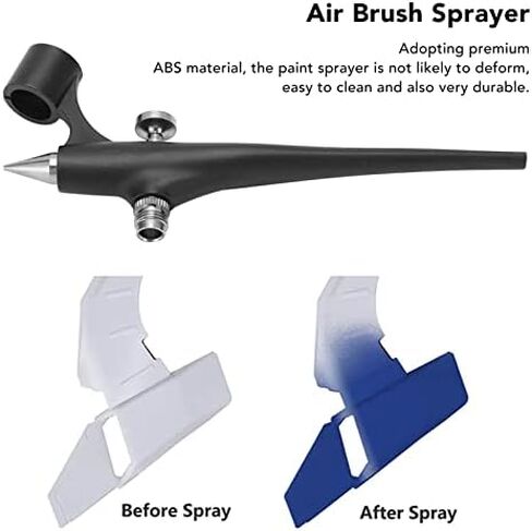 Marker Airbrush Sprayer Fine and Even Spraying Portable Marker Airbrush Model Coloring Tools with Adapter Connector in Saudi Arabia