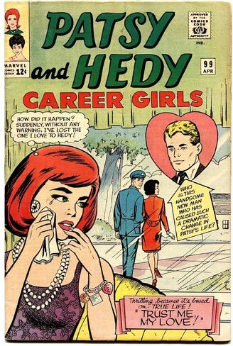 Patsy and Hedy #99 Comic Book 1965-Marvel Comic-Paper Doll in Saudi Arabia