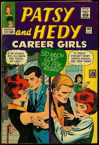 Patsy and Hedy #102 Paper Dolls Fashions 1965 Marvel VG/FN in Saudi Arabia