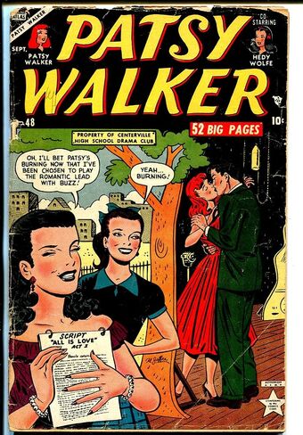 Patsy Walker #48 1948-Atlas-Hedy Wolf-Al Jaffee-Paper Dolls-G in Saudi Arabia