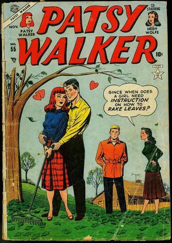 PATSY WALKER #55 PAPER DOLL ISSUE HEADLIGHTS 1953 ATLAS FR in Saudi Arabia