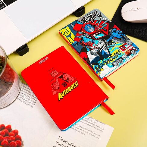 YOLOPARK Transformers G1 Official Notebook Set - Pack of 2, 10.5x14.5cm Premium Journals for Collectors and Fans in Saudi Arabia