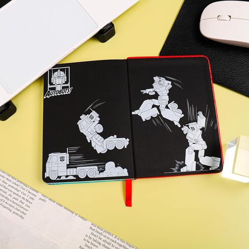 YOLOPARK Transformers G1 Official Notebook Set - Pack of 2, 10.5x14.5cm Premium Journals for Collectors and Fans in Saudi Arabia
