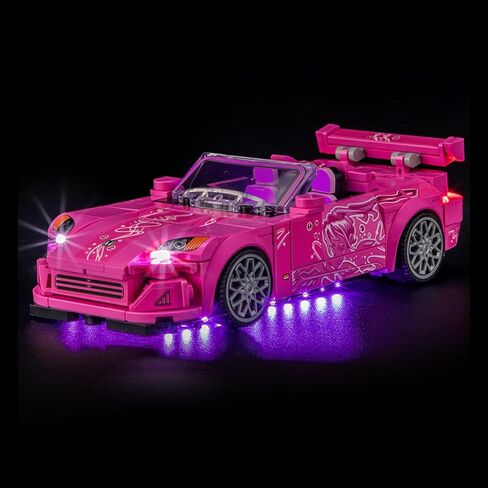 LED LED LEGO 76917 SPEED Champions Fast & Furious Nissan Skyline GT-R (R34) ، مجموعة ضوئية متوافقة مع طراز لبنة LEGO 76917 ، ولم يتم تضمين مجموعة الطراز in Kuwait