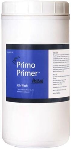 Primo Kiln Shelf Primer-طلاء إطلاق زجاجي عالي درجات الحرارة لرفوف الفرن-5 رطل. in Kuwait