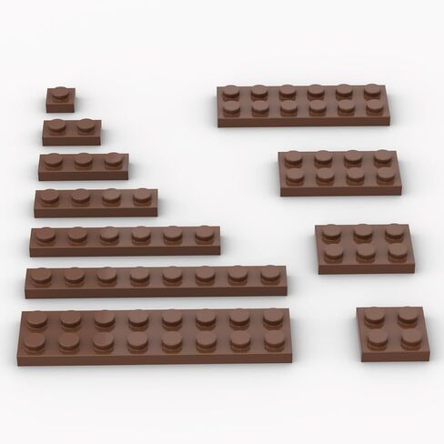 Green Building Plate Bulk Assortment Pack, 300PCS Green Small Base Plate Accessories, Compatible with LEGO, 300 Pieces, Age 6+ in Kuwait