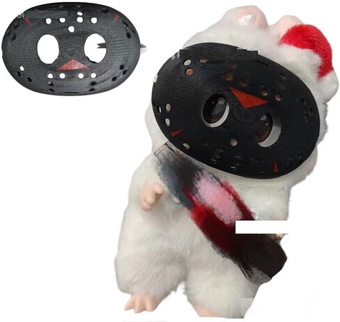 Dolls Accessories for Labubu,Fashion Chic Mask for Labubu Dolls Accessories in Saudi Arabia