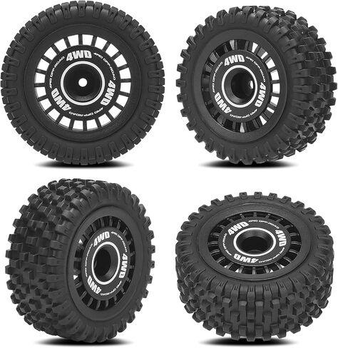 عجلات وإطارات Daitoku 12mm RC ، 1/16 RC Truck Tyres Wheel لـ MJX 16207 1/16 Off-Road Car in Kuwait