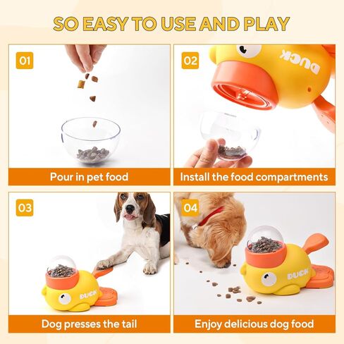 لعبة لغز الكلاب مع 2 الجوارب- الكلاب لغز الألغاز ، والجرو التفاعلي على شكل بطة تعالج التغذية موزع الغذاء ألعاب التحفيز العقلي للكلاب القطط الصغيرة والكبيرة in Kuwait