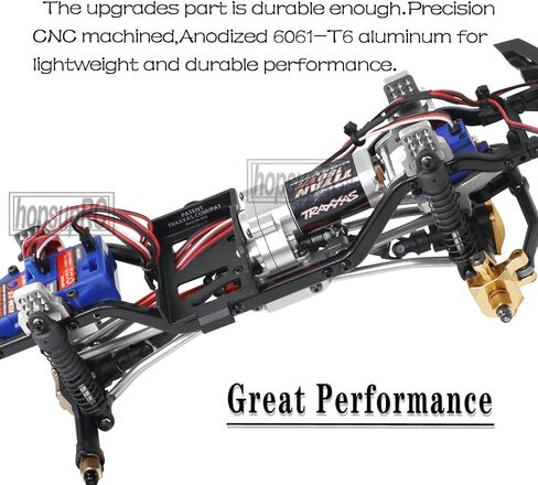 Aluminum Front Rear Adjustable Shock Towers Upgrades Parts for 1/18 TRX4M,Alloy Front Rear Shock Hoops Shock Towers Hops Up for 1/18 TRX4M,Silver in Saudi Arabia