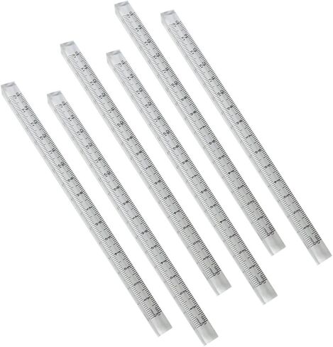 jojofuny 12pcs Measuring Rulers Plastic Ruler for Students for School Office and Home Use Includes Accurate Measurement Tools in Saudi Arabia