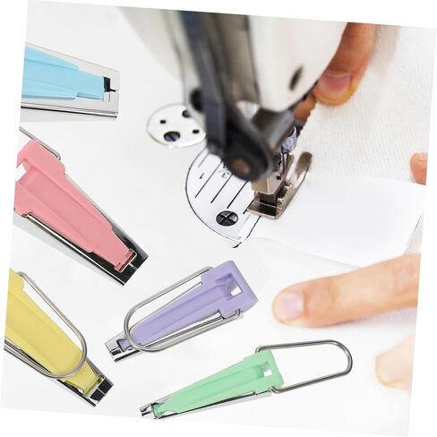 jojofuny 10pcs Bias Tape Maker Set Practical Tools for Sewing Quilting and Projects Includes for and Binding in Kuwait