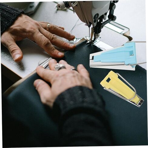 jojofuny 10pcs Bias Tape Maker Set Practical Tools for Sewing Quilting and Projects Includes for and Binding in Kuwait