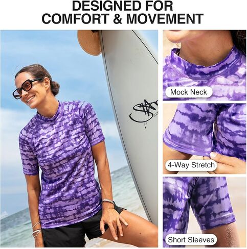 قميص Kanu Surf للسيدات بتصميم Rash Guard in Kuwait