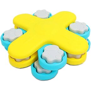 Level 3 Puzzle Feeder Dog Toy - Mental Stimulation Toys Slow Feeder Dog Bowls and Interactive Toy for Mental Growth of Small, Medium and Large Dogs in Saudi Arabia