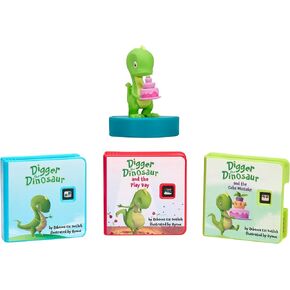 Little Tikes Story Dream Machine HarperCollins Digger The Dinosaur Collection, Storytime, Books, Audio Play Character, Gift and Toy for Toddlers and Kids Girls Boys Ages 3+ Years in Kuwait