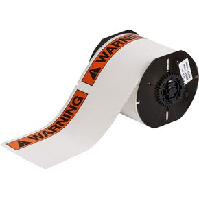 Brady B30C-4000-855-Warn Rachwash Material لسلسلة BBP30 (100 علامة لكل لفة) in Kuwait