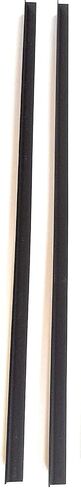 PVC Hanging File Rail لجوانب الدرج (زوج من الأسود 5/8 "Wide 24" طويل) in Saudi Arabia