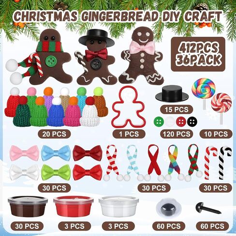 412 Pcs Halloween DIY Clay Craft Kit 36 Pack Pumpkin Air Dry Clay Kit Trick or Treat Party Supplies for Halloween Decorations Indoor Outdoor in Saudi Arabia