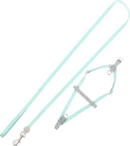 Happyyami 1Set Cat Harness and Leash Set Escape Soft Kitten Walking Gear for Small Cats and Dogs for in Saudi Arabia